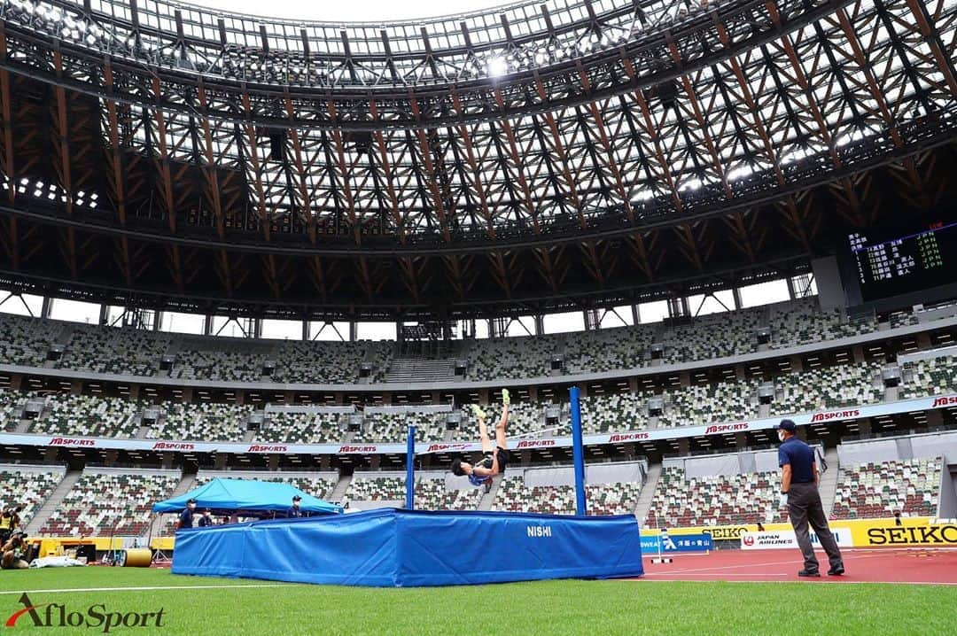 アフロスポーツさんのインスタグラム写真 - (アフロスポーツInstagram)「戸邉直人/Naoto Tobe,  📸:Yohei Osada. .  AUGUST 23, 2020 - Athletics : World Athletics Continental Tour Seiko Golden Grand Prix in Tokyo Men's High Jump  at National Stadium in Tokyo, Japan.  . #セイコーGGP #陸上 #athletics #trackandfield #highjump #nationalstadium」8月24日 17時56分 - aflosport