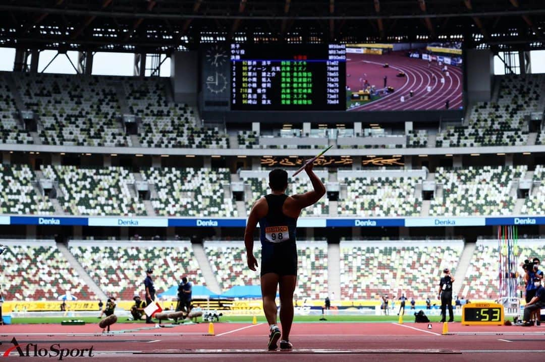 アフロスポーツさんのインスタグラム写真 - (アフロスポーツInstagram)「SEIKO GGP ディーン元気/Genki Dean,   📸:Yohei Osada  AUGUST 23, 2020 - Athletics : World Athletics Continental Tour Seiko Golden Grand Prix in Tokyo Men's Javelin Throw at National Stadium in Tokyo, Japan.   #セイコーggp #陸上 #athletics #trackandfield #javelinthrow #nationalstadium」8月24日 18時07分 - aflosport