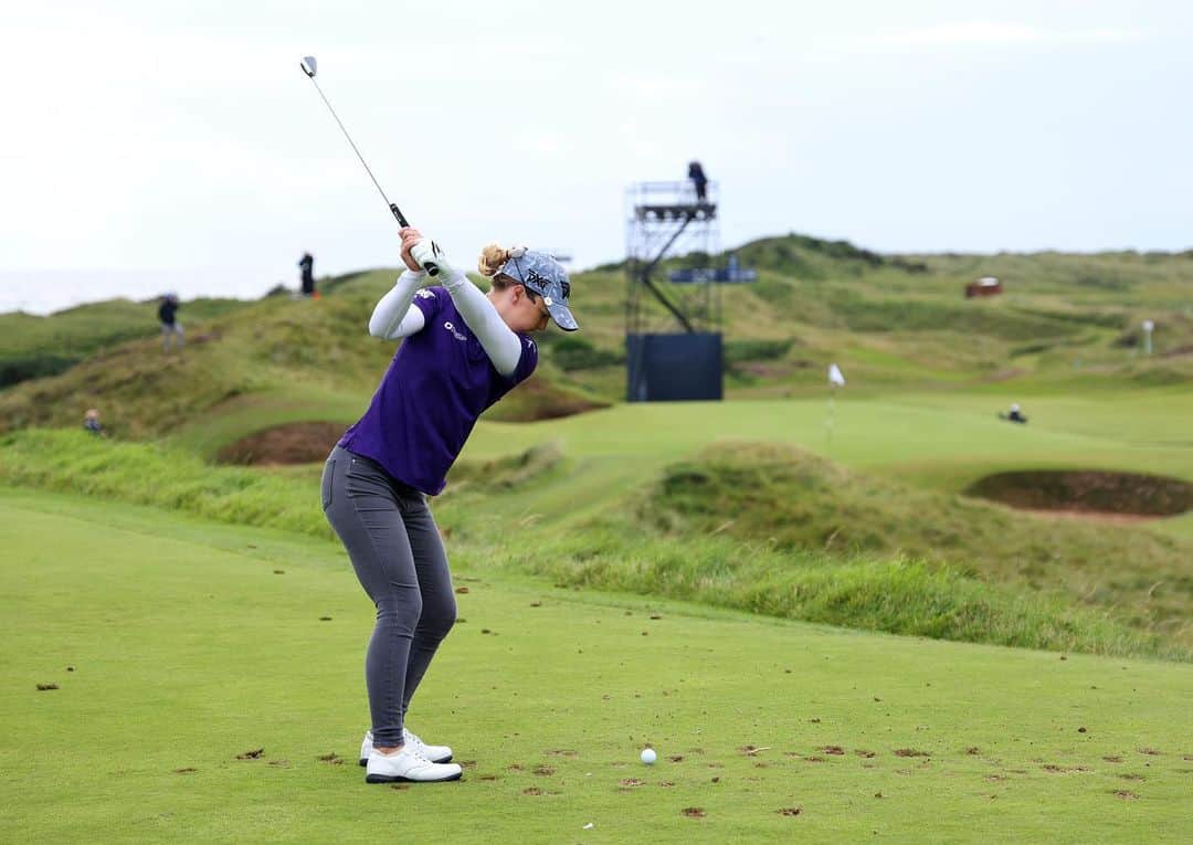 のインスタグラム：「So much fun contending this weekend @aigwomensopen @royaltroongc」