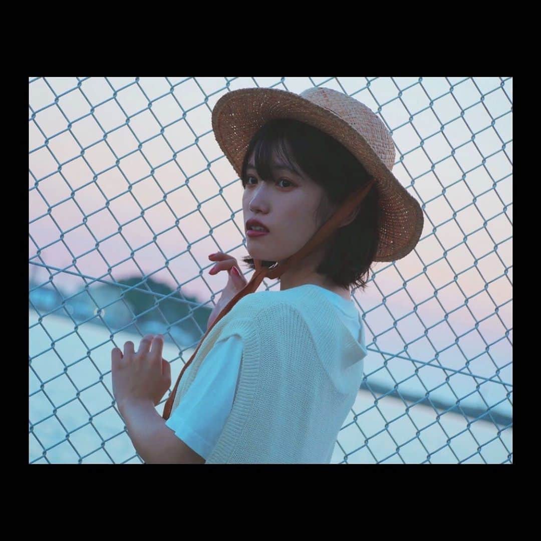 美山加恋のインスタグラム：「ちょっと涼しさも感じる夕暮れ時って幸せ。」