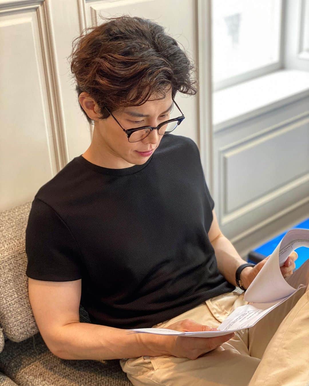 ハンビョル のインスタグラム：「👓」