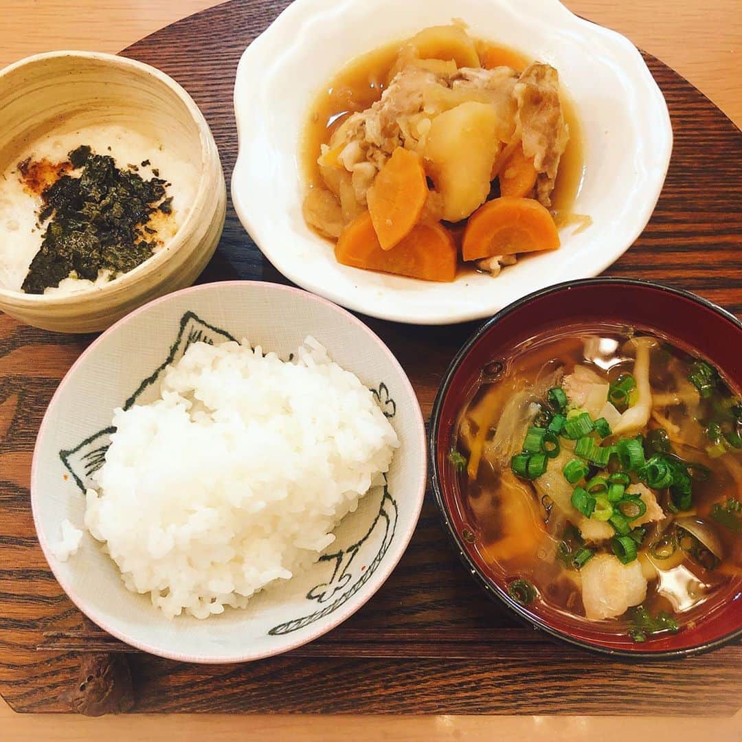 星那美月さんのインスタグラム写真 - (星那美月Instagram)「肉じゃが味が染みててよかった☺️  #dinner #おうちごはん」8月24日 21時01分 - mitsukihoshina