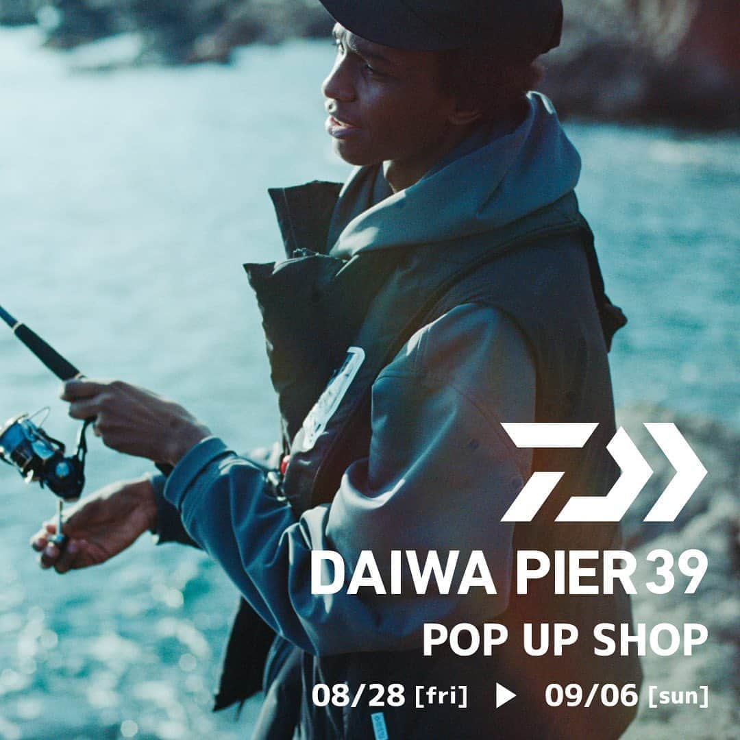 Bshop officialさんのインスタグラム写真 - (Bshop officialInstagram)「フィッシングのジャンルで世界的なリーディングブランドとして高い評価を得ている日本のブランド「DAIWA」より、釣りという趣向から生まれたリアルクローズライン『DAIWA PIER39（ダイワピア39）』  2020年秋冬のコレクションを一早くご覧いただけるポップアップイベントを開催‼︎  「DAIWA PIER39 - POP UP -」 開催期間：8月28日(金)～9月6日(日) 開催店舗：ビショップ全店舗（久美浜店を除く） ・ 期間中DAIWAの商品をお買い上げの方に、先着順でDAIWAオリジナルの巾着バッグをプレゼントいたします！ ＊ノベルティはなくなり次第終了となります。 ＊ノベルティは店舗でご購入いただいた方のみのお渡しとなります。（久美浜店、ONLINE STOREは対象外となります） ・ 詳しくはHPにてご案内しております。  http://bshop-inc.com/news/16768/  ＊トップのリンクよりHPご覧いただけます。 ・ #daiwapier39  #popup #20AW #bshop #bshop_official」8月24日 21時02分 - bshop_official