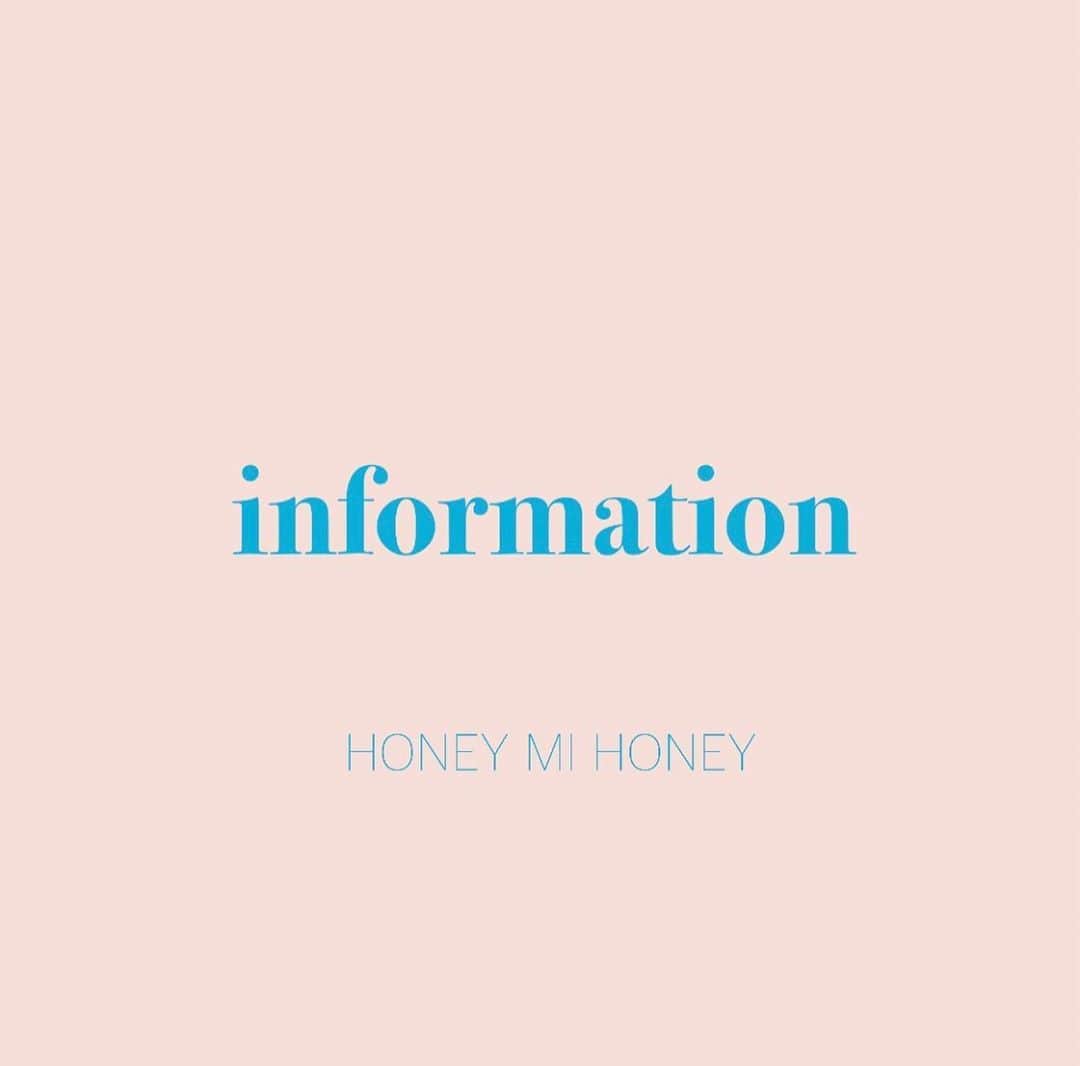 HONEY MI HONEY OFFICIALのインスタグラム