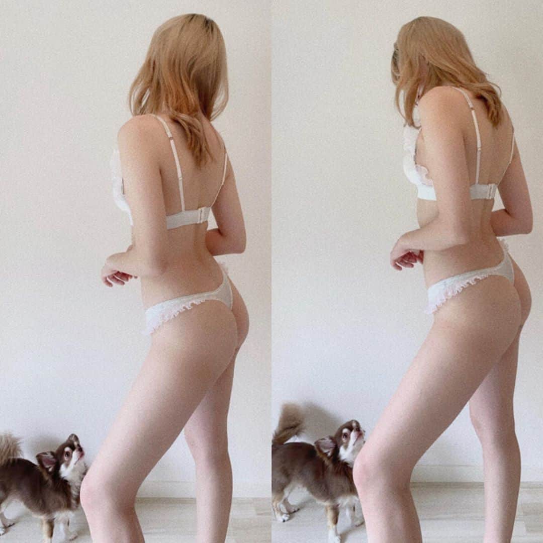 Tomomi Teradaのインスタグラム：「ぷりぷり🐚💗🐶」
