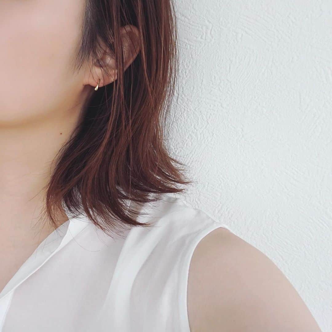 のインスタグラム：「今日のjewelry。﻿ ﻿ ﻿ #jewelry_ume#ÜME#ユーミー#18金ピアス」