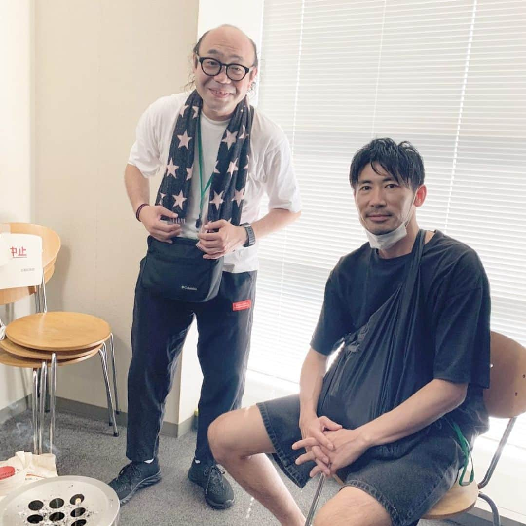 西野恭之介さんのインスタグラム写真 - (西野恭之介Instagram)「お華はんと現場で会いました。  #華井二等兵 #デコの広い男 #松竹の芸人さん」8月24日 23時12分 - choplin_nishino