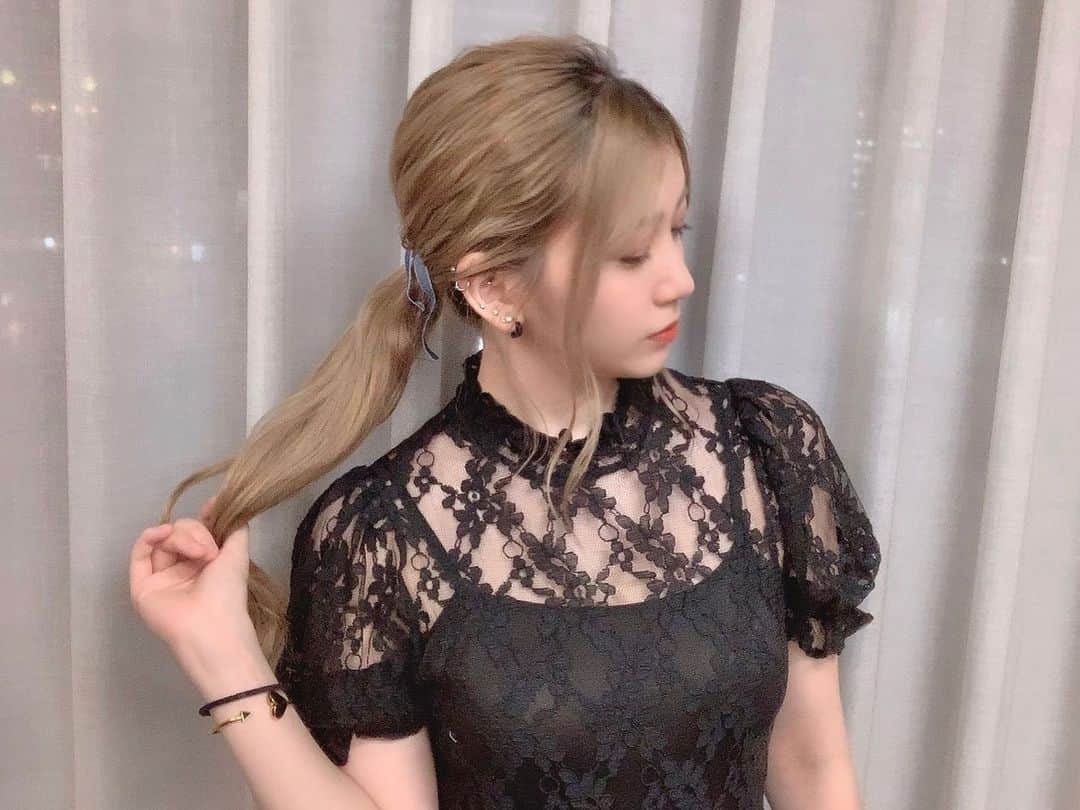 茂木忍のインスタグラム：「ポニーテール🐴」