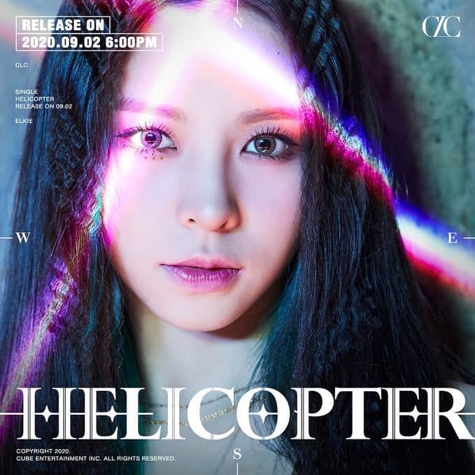 CLCさんのインスタグラム写真 - (CLCInstagram)「#CLC  Single [HELICOPTER] Concept Image #1💥  2020.09.02. 18:00 (KST)  #씨엘씨  #Comeback #엘키 #ELKIE #CLC_HELICOPTER  #HELICOPTER」8月25日 0時10分 - cube_clc