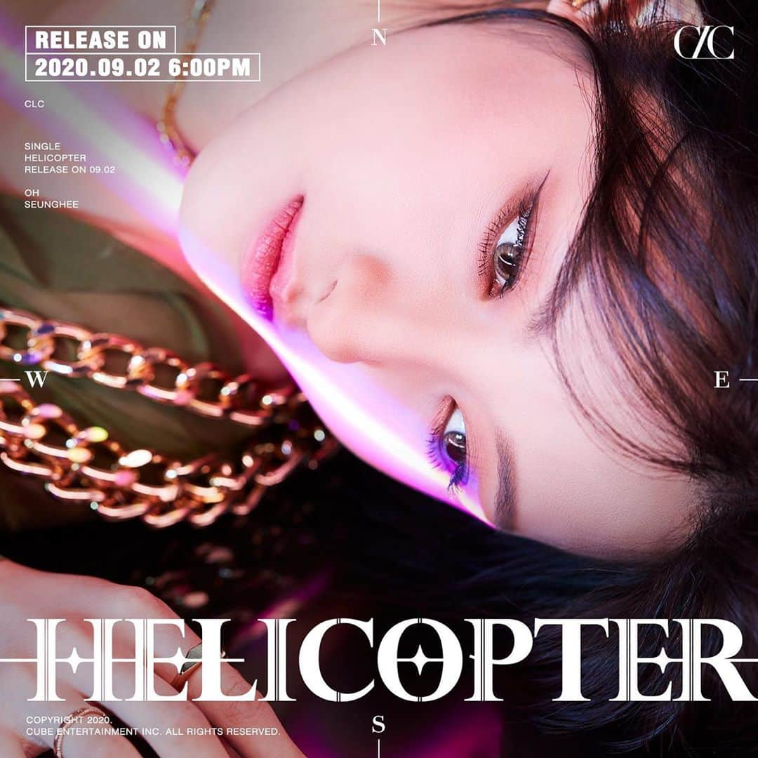 CLCさんのインスタグラム写真 - (CLCInstagram)「#CLC  Single [HELICOPTER] Concept Image #1💥  2020.09.02. 18:00 (KST)  #씨엘씨  #Comeback #오승희 #OH_SEUNGHEE #CLC_HELICOPTER  #HELICOPTER」8月25日 0時07分 - cube_clc