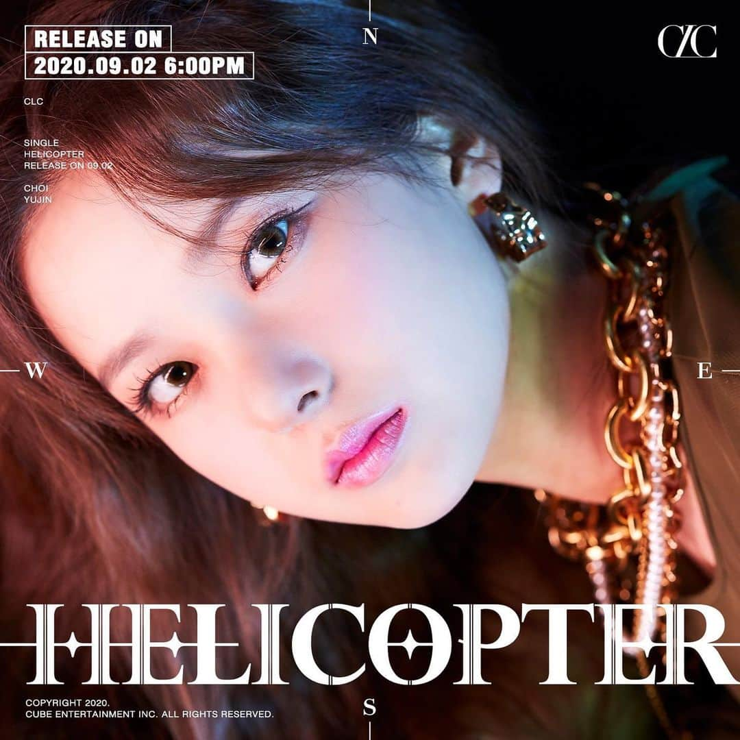 CLCさんのインスタグラム写真 - (CLCInstagram)「#CLC  Single [HELICOPTER] Concept Image #1💥  2020.09.02. 18:00 (KST)  #씨엘씨  #Comeback #최유진 #CHOI_YUJIN #CLC_HELICOPTER  #HELICOPTER」8月25日 0時07分 - cube_clc