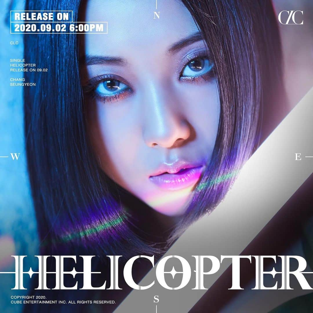 CLCさんのインスタグラム写真 - (CLCInstagram)「#CLC  Single [HELICOPTER] Concept Image #1💥  2020.09.02. 18:00 (KST)  #씨엘씨  #Comeback #장승연 #CHANG_SEUNGYEON #CLC_HELICOPTER  #HELICOPTER」8月25日 0時08分 - cube_clc