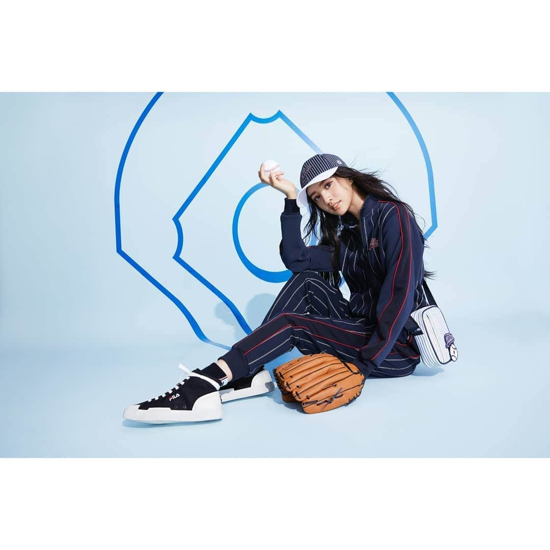 kokiさんのインスタグラム写真 - (kokiInstagram)「FILA ⚾️❤️   Lots of love to the wonderful team ❤️   Photo by @akinoriito_i  Makeup and hair by @mikako888  Styling by @ryokkissie   @filafusion」8月25日 11時41分 - koki