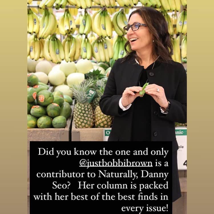 ボビー・ブラウンのインスタグラム：「I love and am so proud to be in this magazine! It’s inspirational and well curated by the adorable giving @dannyseomag #dannyseo who’s first client design was Brad Pitt FYI. Seriously the recipes are delicious, the photos stunning. And it’s made of sustainable paper. Feels  so good in my hands. Check it out on your newsstand. When’s the last time you heard those words! Photo by @」