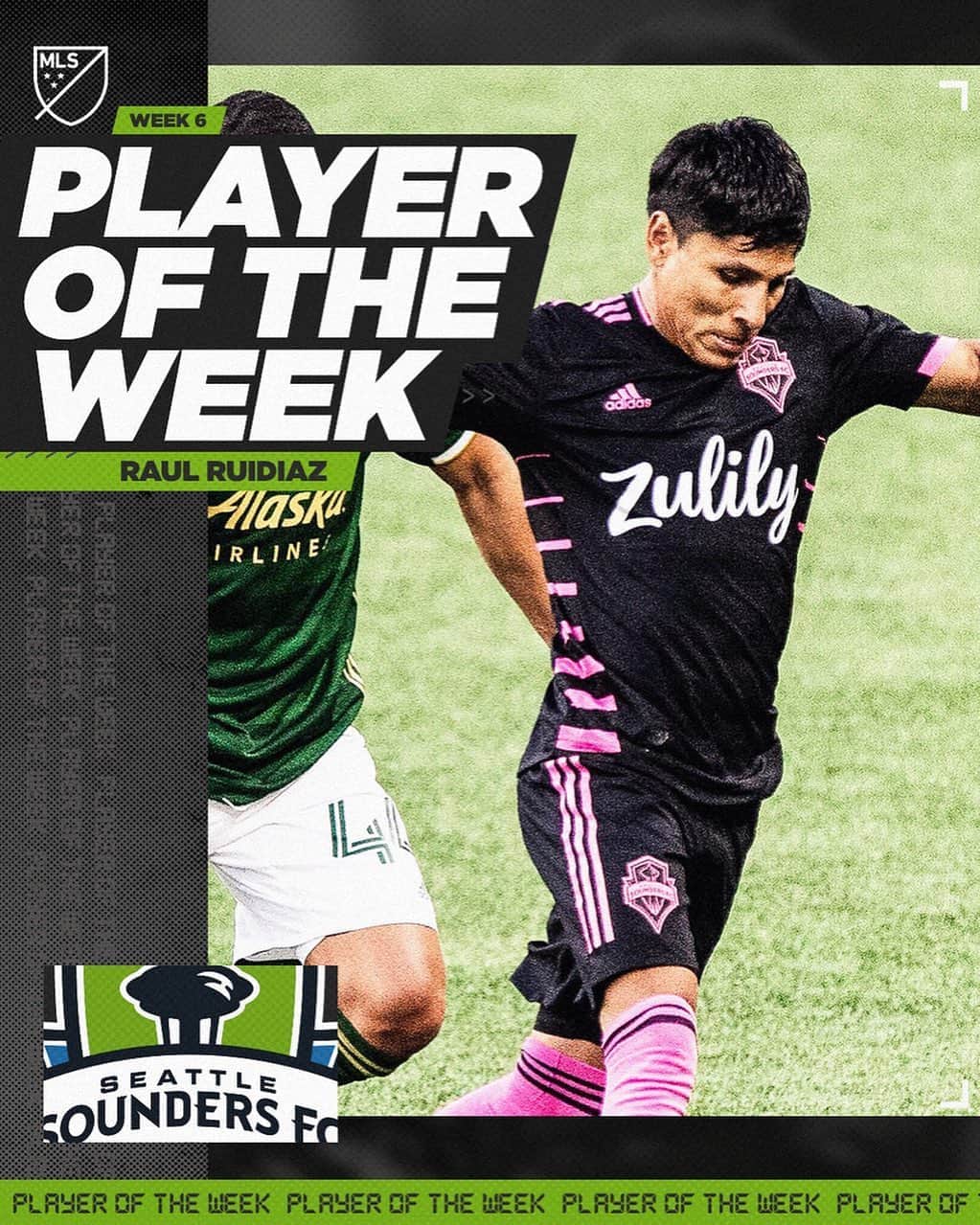 Major League Soccerさんのインスタグラム写真 - (Major League SoccerInstagram)「Two goals against your rivals and all three points? @raulruidiazm is the Player of the Week! 👏」8月25日 5時00分 - mls