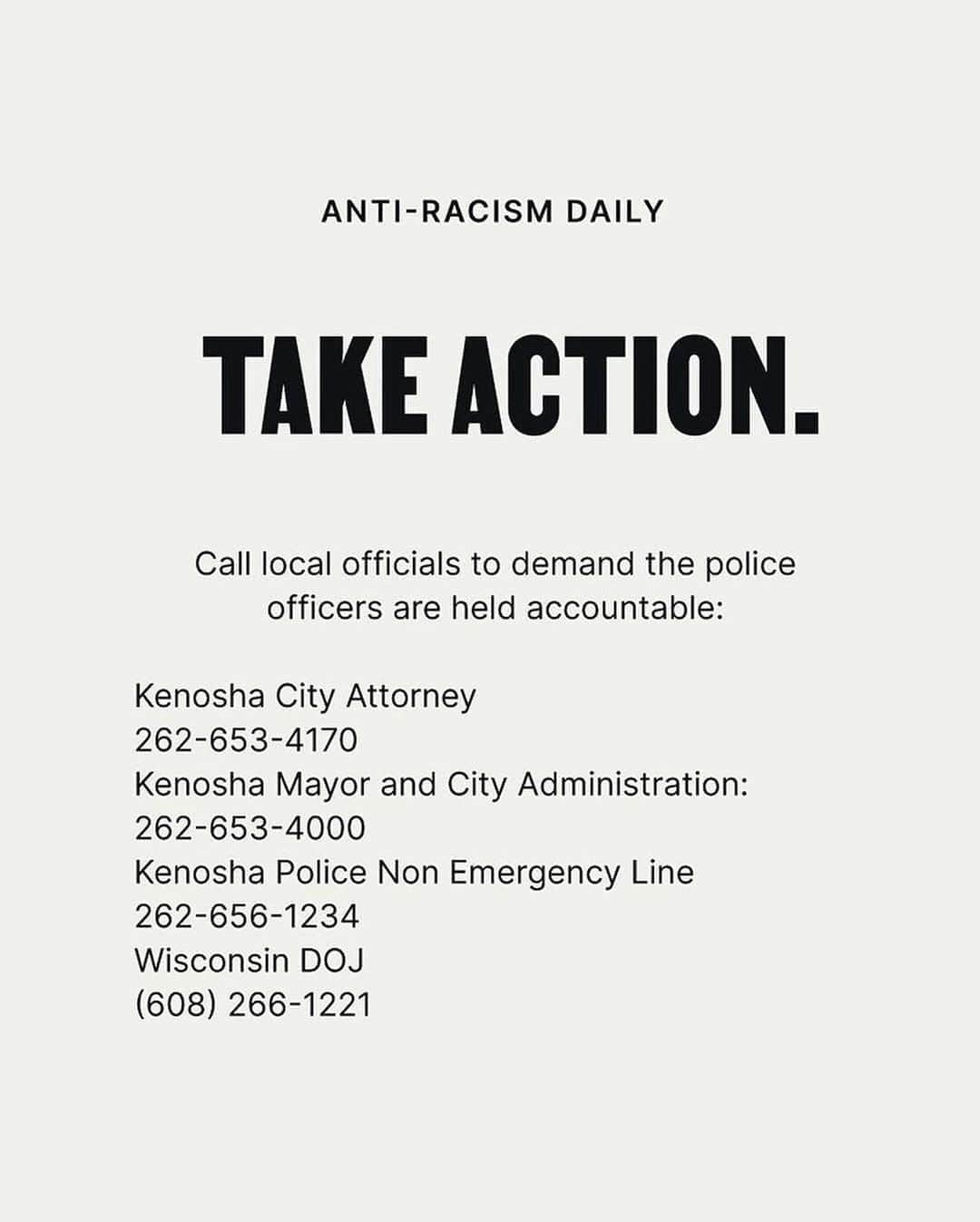 ベッキーGさんのインスタグラム写真 - (ベッキーGInstagram)「DEMAND JUSTICE FOR JACOB BLAKE ❤️  #Repost from @antiracismdaily On Sunday, August 23, a Black man was shot in the back seven times by police officers in Kenosha, WI. Reports indicate that the police were on the scene to respond to a domestic dispute, and the victim was attempting to help settle it (Kenosha News). A video of the shooting was widely circulated on social media. In the video, the victim can be seen walking to his car and opening the door before being restrained by a police officer and shot point-blank in the back. A reporter for WISN, a news channel in Wisconsin, later confirmed that the victim is 29-year-old Jacob Blake (Twitter). A large group of people was present to witness the shooting, in addition to his fiancée and children. As of the time of writing this, Blake is in serious condition.⁣⁣ ⁣⁣ Call local officials to demand the police officers are held accountable:⁣⁣ ⁣⁣ Kenosha City Attorney⁣⁣ 262-653-4170⁣⁣ Kenosha Mayor and City Administration: 262-653-4000⁣⁣ Kenosha Police Non Emergency Line 262-656-1234⁣⁣ Wisconsin DOJ ⁣⁣ (608) 266-1221⁣⁣ ⁣ Donate to the Milwaukee Freedom Fund, which is extending support to protestors in Kenosha: https://bit.ly/mkefreedomfund⁣  This story is still developing.  #JusticeForJacobBlake #JacobBlake #Kenosha」8月25日 6時03分 - iambeckyg