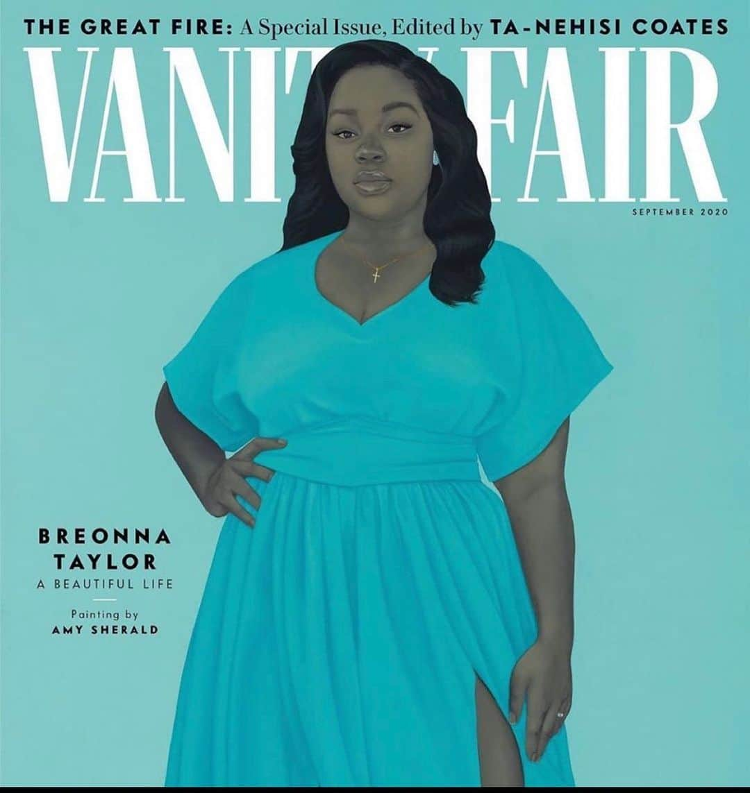 カトリナ･バルフさんのインスタグラム写真 - (カトリナ･バルフInstagram)「#breonnataylor - justice still needs to be served. Well done @vanityfair #justiceforbreonna」8月25日 6時39分 - caitrionabalfe