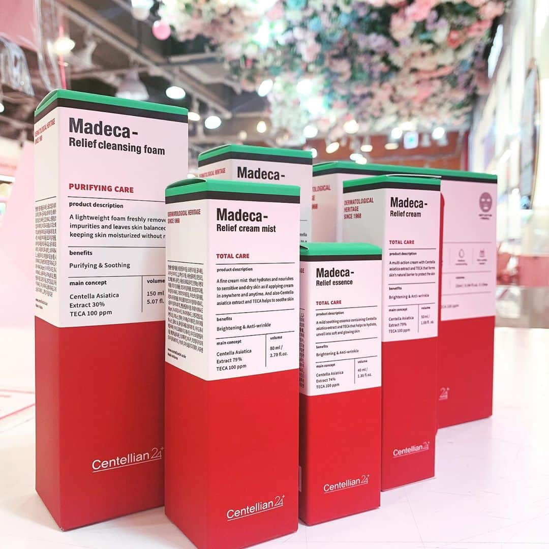 SKINGARDEN［スキンガーデン］さんのインスタグラム写真 - (SKINGARDEN［スキンガーデン］Instagram)「センテリアン24﻿ 新商品　マデカリリーフライン☘️﻿ ﻿ ﻿ 韓国定番の傷軟膏「マデカソル」を作った﻿ 韓国No.1皮膚専門製薬会社「東国製薬」の49年間ノウハウをもとに作り上げたセンテリアン24！﻿ ﻿ ﻿ センテリアン24から新商品登場👏👏👏﻿ ﻿ アップグレードされた肌再生クリームシリーズの﻿ マデカリリーフ！🤩🤩🤩﻿ ﻿ ﻿ 発売日からたくさんのお問い合わせ頂いております😍😍﻿ ﻿ ﻿ ぜひお試しください😉﻿ ﻿ ﻿ ﻿ ﻿ ﻿  ﻿ #skingarden#g9skin#韓国コスメ#コスメ#コスメ好きな人と繋がりたい#美肌#シカクリーム#CICA#ロムアンド#ペリペラ#エチュードハウス#モウダ#韓流#新大久保#人気ブランド#牛乳クリーム#センテルリアン24#centellian24#東国製薬#再生クリーム#マデカクリーム#マデカソル#ドクターズコスメ#No.1#入荷#マデカリリーフ#新商品」8月25日 12時11分 - skingarden.jp