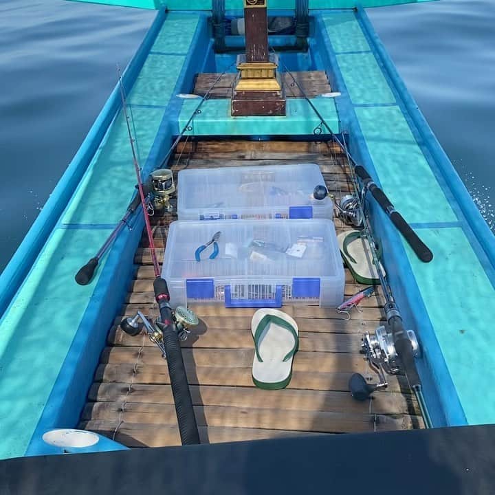 のインスタグラム：「Fishing at Bali  #bali #fishingtrip #surftrip #jigging #fishinglife #garmin #fishfinder   バリ行きたい！ガーミンの魚探も持ち込んで装備してある！」