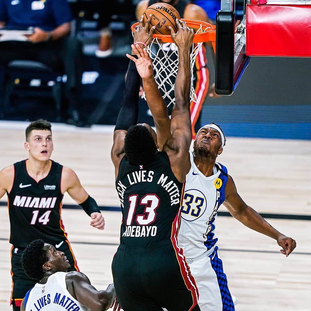 Miami HEATさんのインスタグラム写真 - (Miami HEATInstagram)「One particular person keeps getting the most up close views of our dunks. jealous 🤭」8月25日 9時05分 - miamiheat