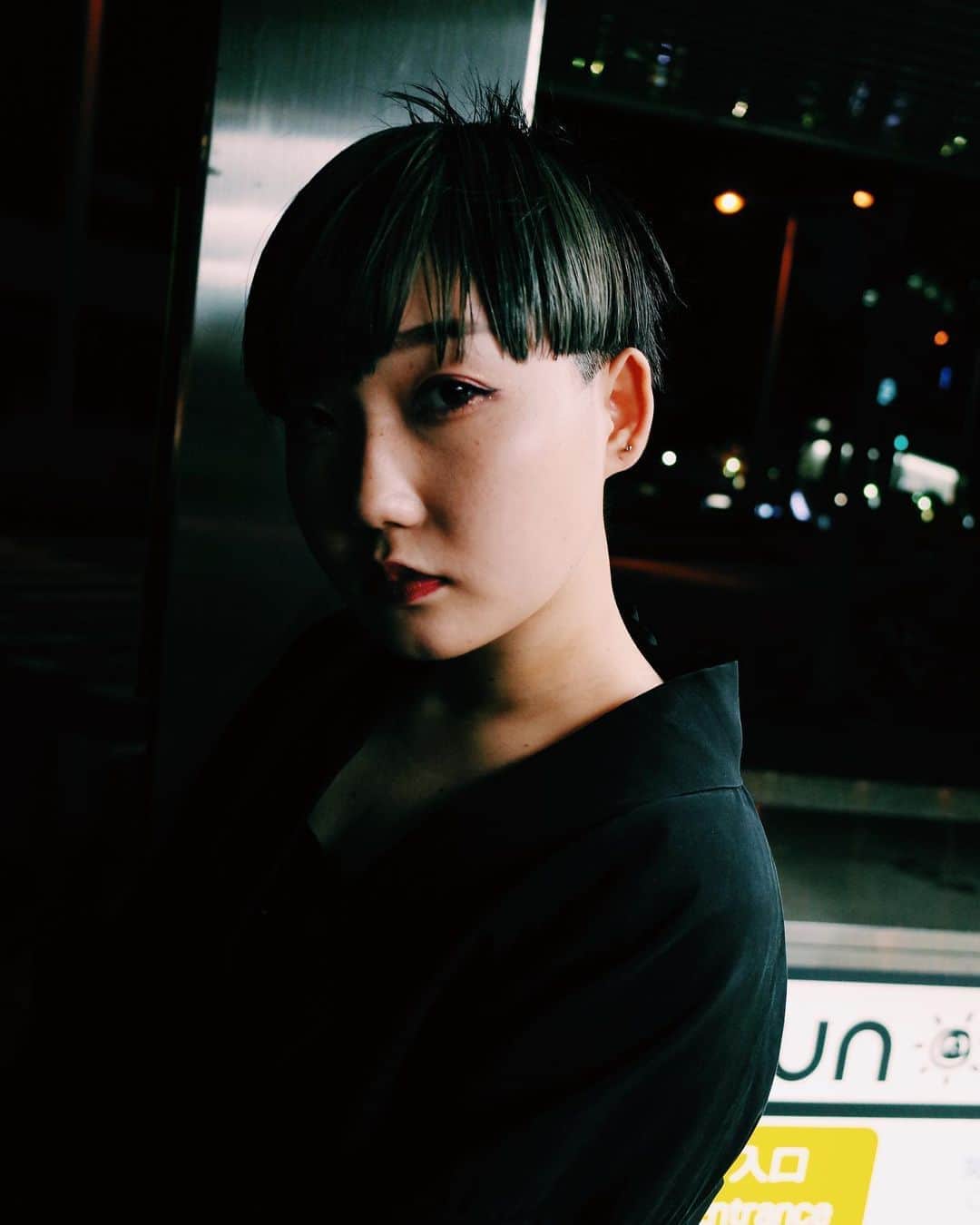 のインスタグラム：「. . . うしろ半分はベリショな人だよ👘 . . hair&photo..トヲル(BLANCO) color..nao. model..シライ . . #yaba2020 #gr_meet_japan」