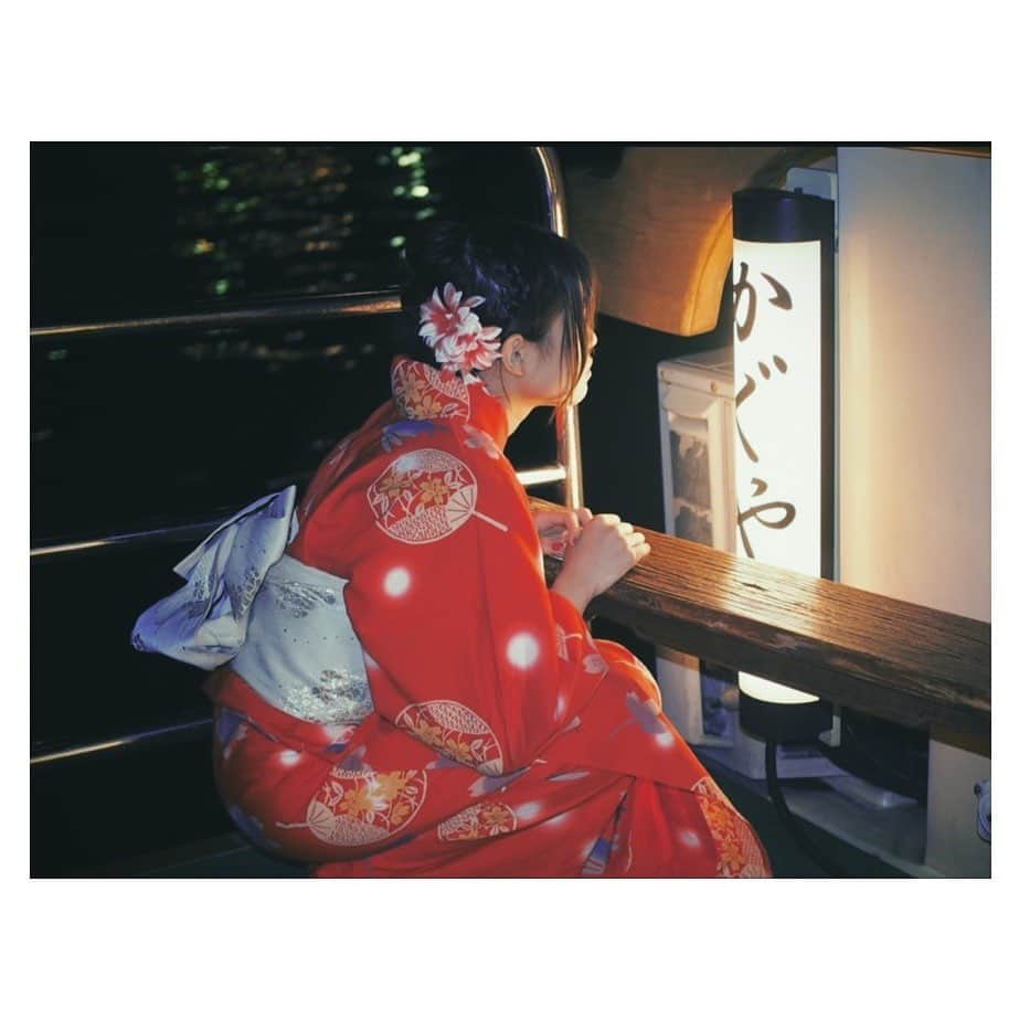 若井友希さんのインスタグラム写真 - (若井友希Instagram)「昨日も載せたこの浴衣ですが ﻿ ファンクラブの会報誌の撮影で 浴衣を着て屋形船に乗った時のです♡﻿ ﻿ 船から観る夜の東京の景色、とても綺麗でした☺️﻿ ﻿ #olympuspen」8月25日 21時27分 - yuki_wakai