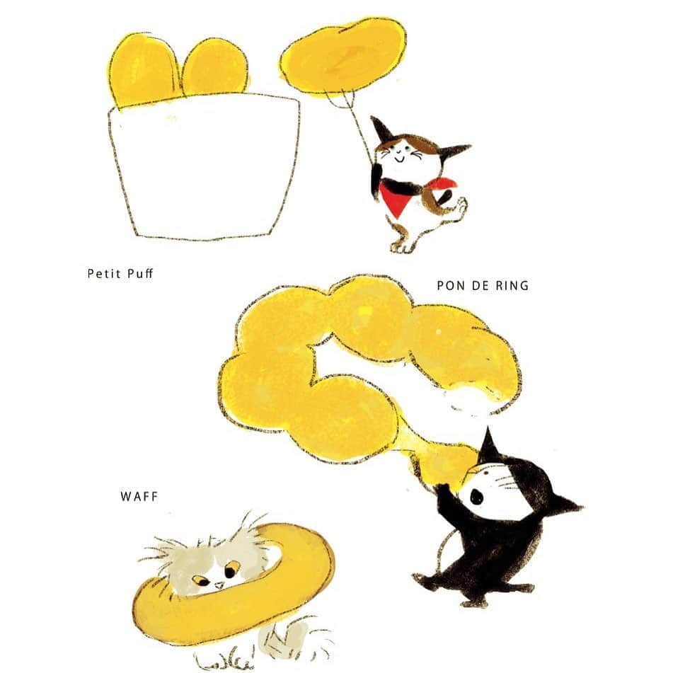 Momoroさんのインスタグラム写真 Momoroinstagram ポンデリング派 ミスド ミスタードーナツ ポンデリング ドーナツ Illustration ももろ イラスト 8月25日 19時59分 Momoro6666