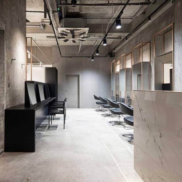 タカラベルモントのサロン施工事例のインスタグラム