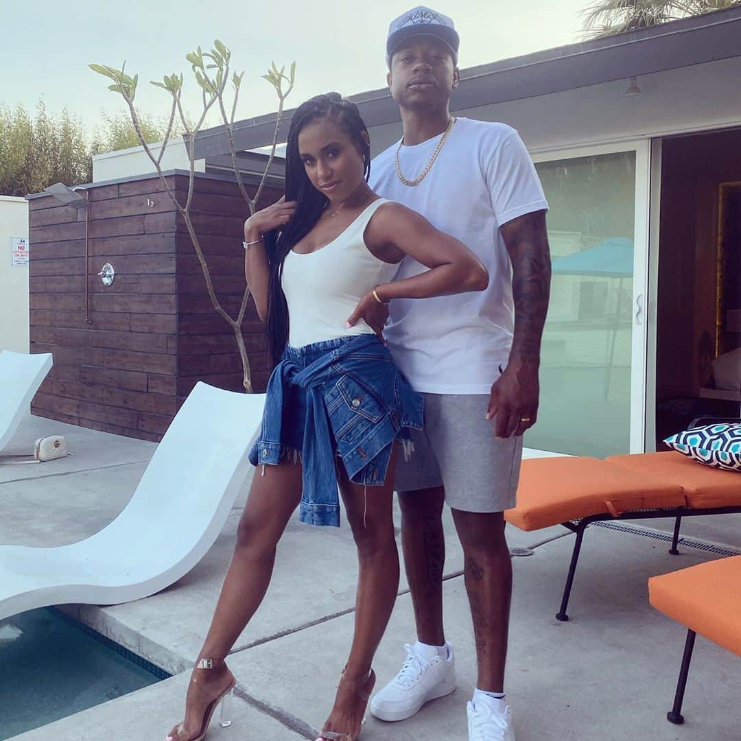 アイザイア・トーマスのインスタグラム：「Los Angeles love kinda like Hussle and Boog 🏁💙」