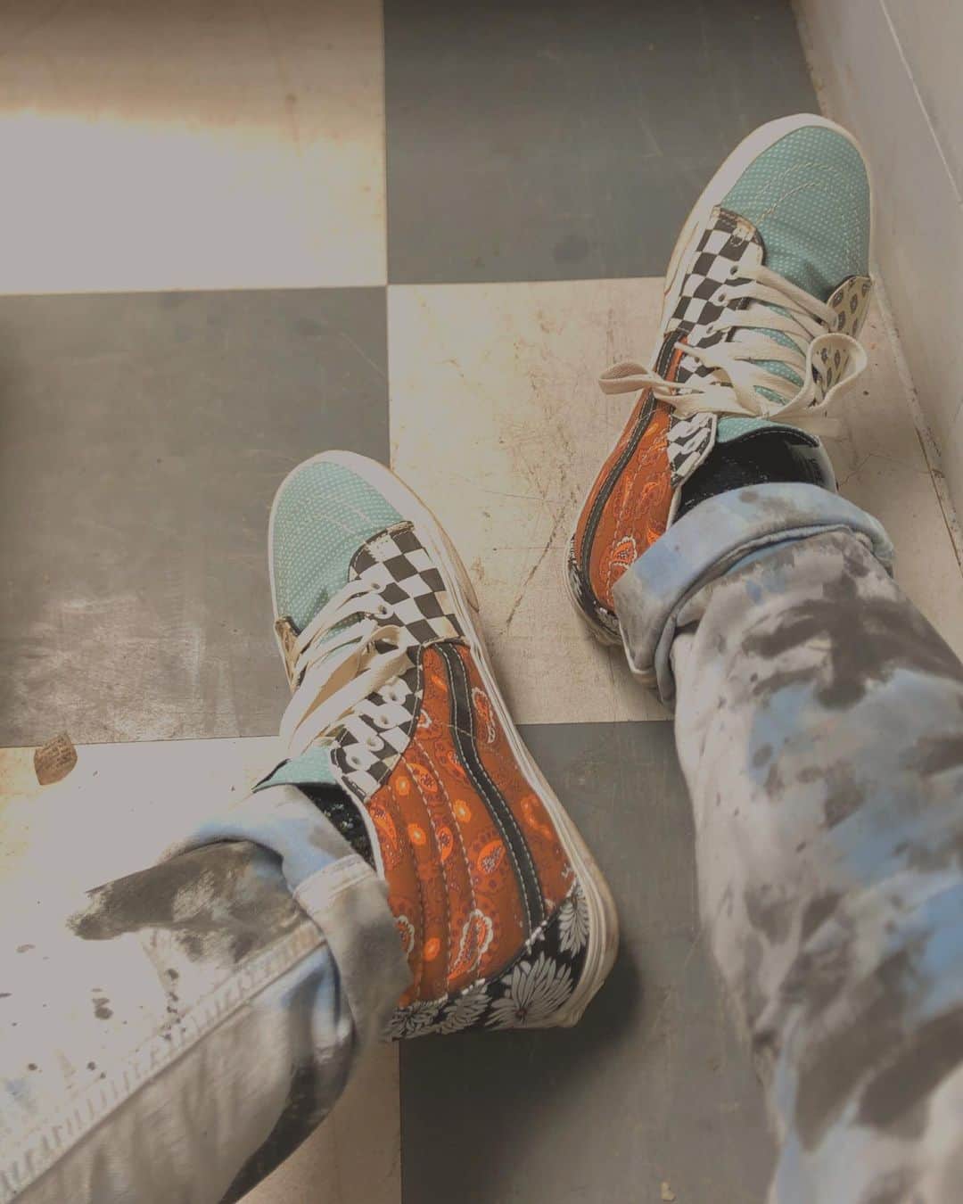 桑山隆太（WATWING）さんのインスタグラム写真 - (桑山隆太（WATWING）Instagram)「SHELLY Shoes！👞 . . . #WATWING #shoes #shelly #vans」8月25日 13時08分 - ryutakuwayama_watwing