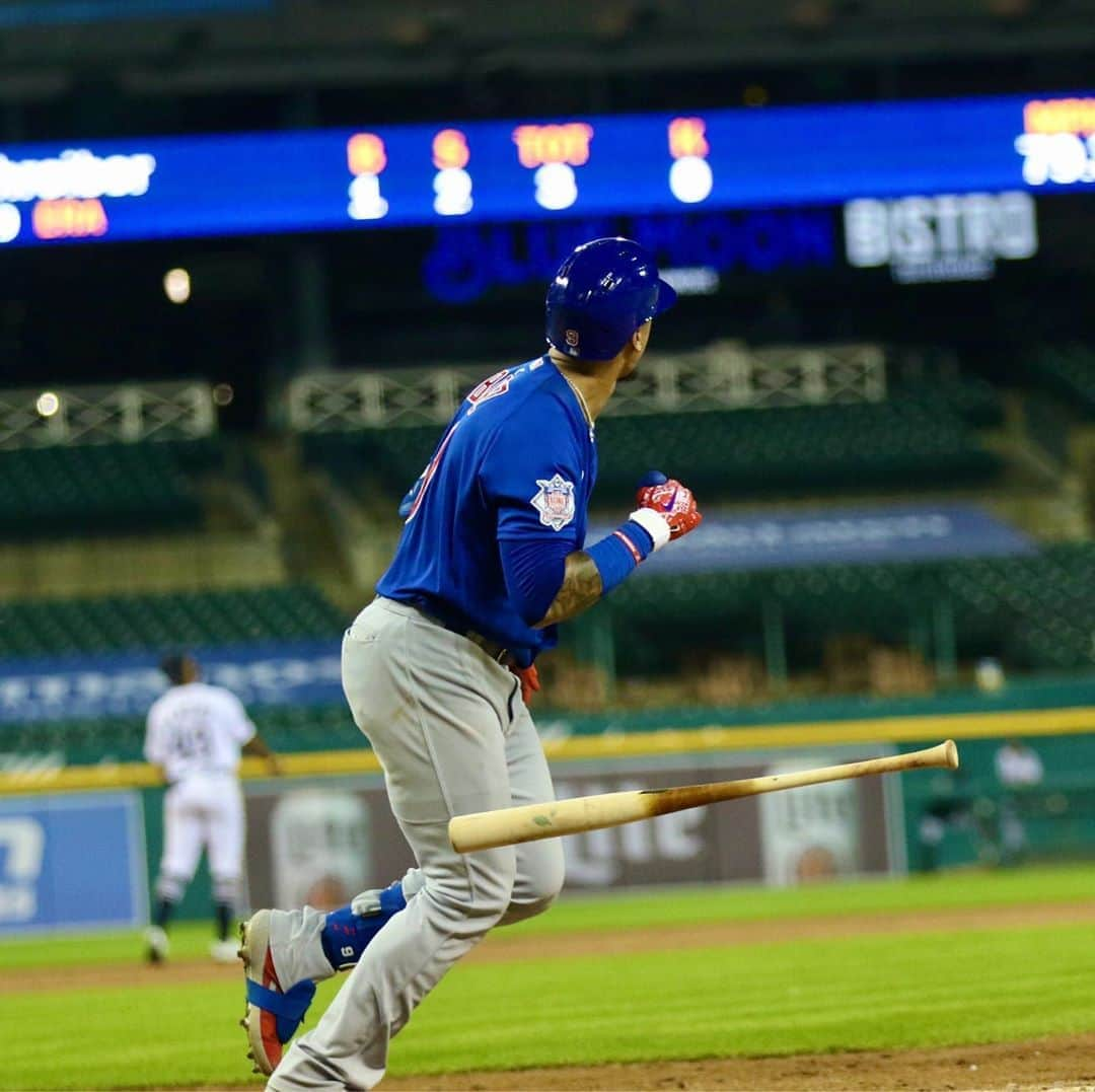 シカゴ・カブスさんのインスタグラム写真 - (シカゴ・カブスInstagram)「#ElMago’s 8th career multi-HR game!」8月25日 13時42分 - cubs