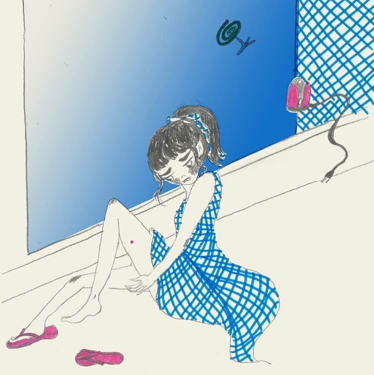 小林エリカのインスタグラム：「月刊「旅色」連載中。 先日お友達から教えてもらった絵本「やぶかのはなし」栗原毅・文、長新太・絵（福音館書店）が素晴らしすぎたのと、我が家の庭の蚊に🦟頭悩まされすぎた結果、蚊と旅でエッセイを！ @tabiiro   #やぶかのはなし」