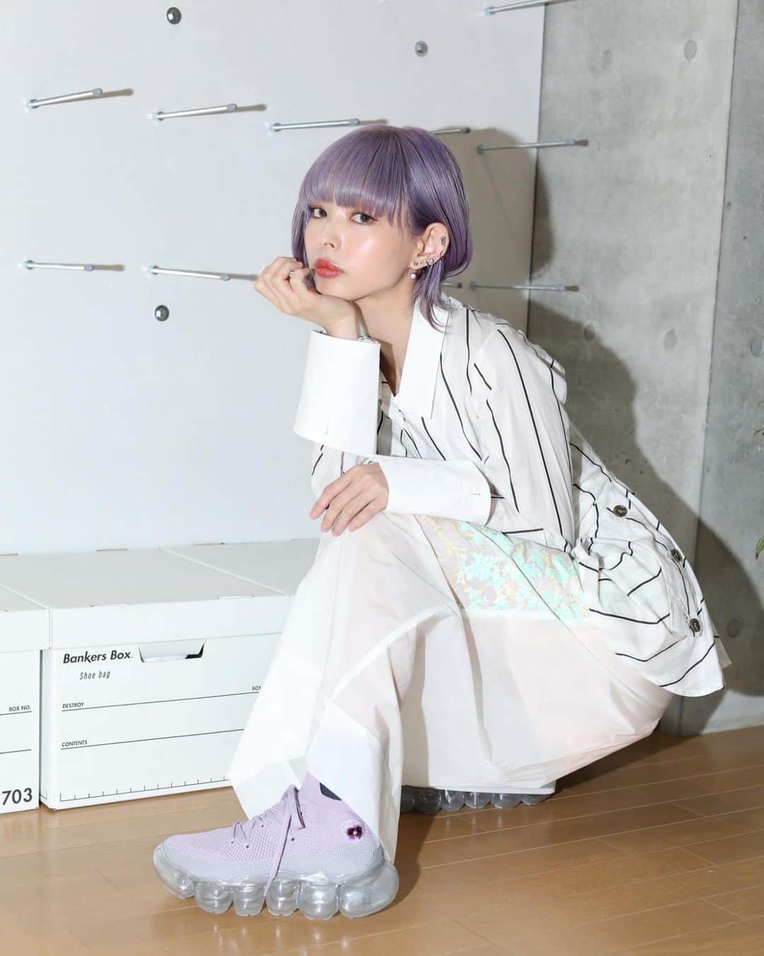 groundsスニーカー JEWELRY x MOGA【最上もがコラボ】 最上もが × 坂部三樹郎の「グラウンズ」によるコラボシューズ