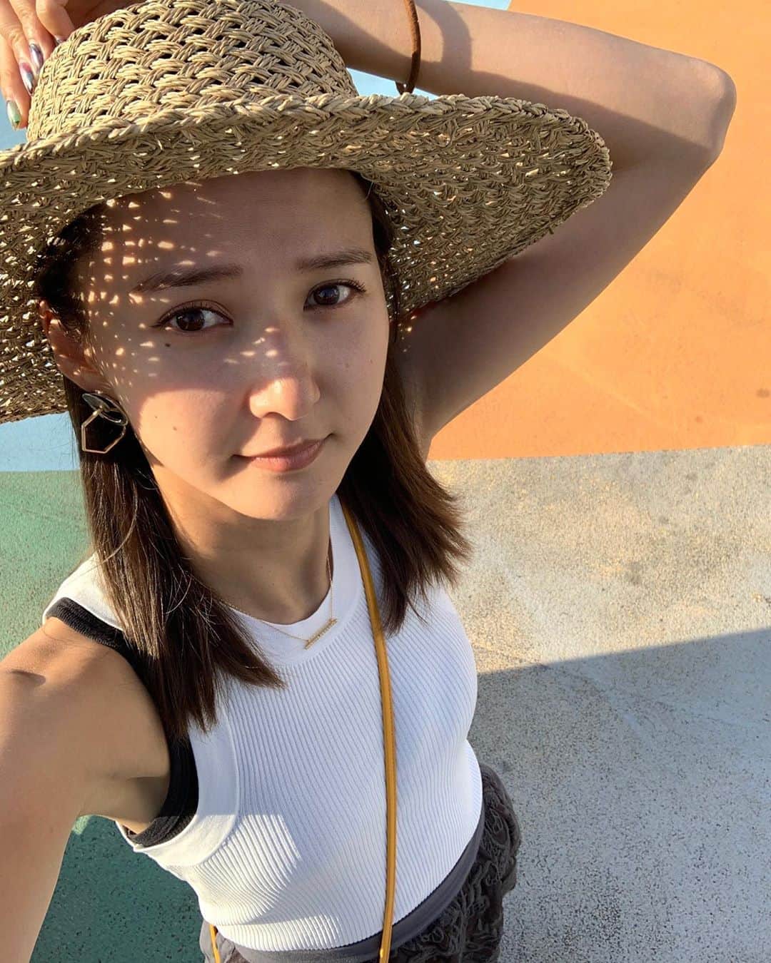 美優さんのインスタグラム写真 - (美優Instagram)「この麦わら帽子 大活躍☺︎☺︎☺︎」8月25日 14時53分 - miyu11_20