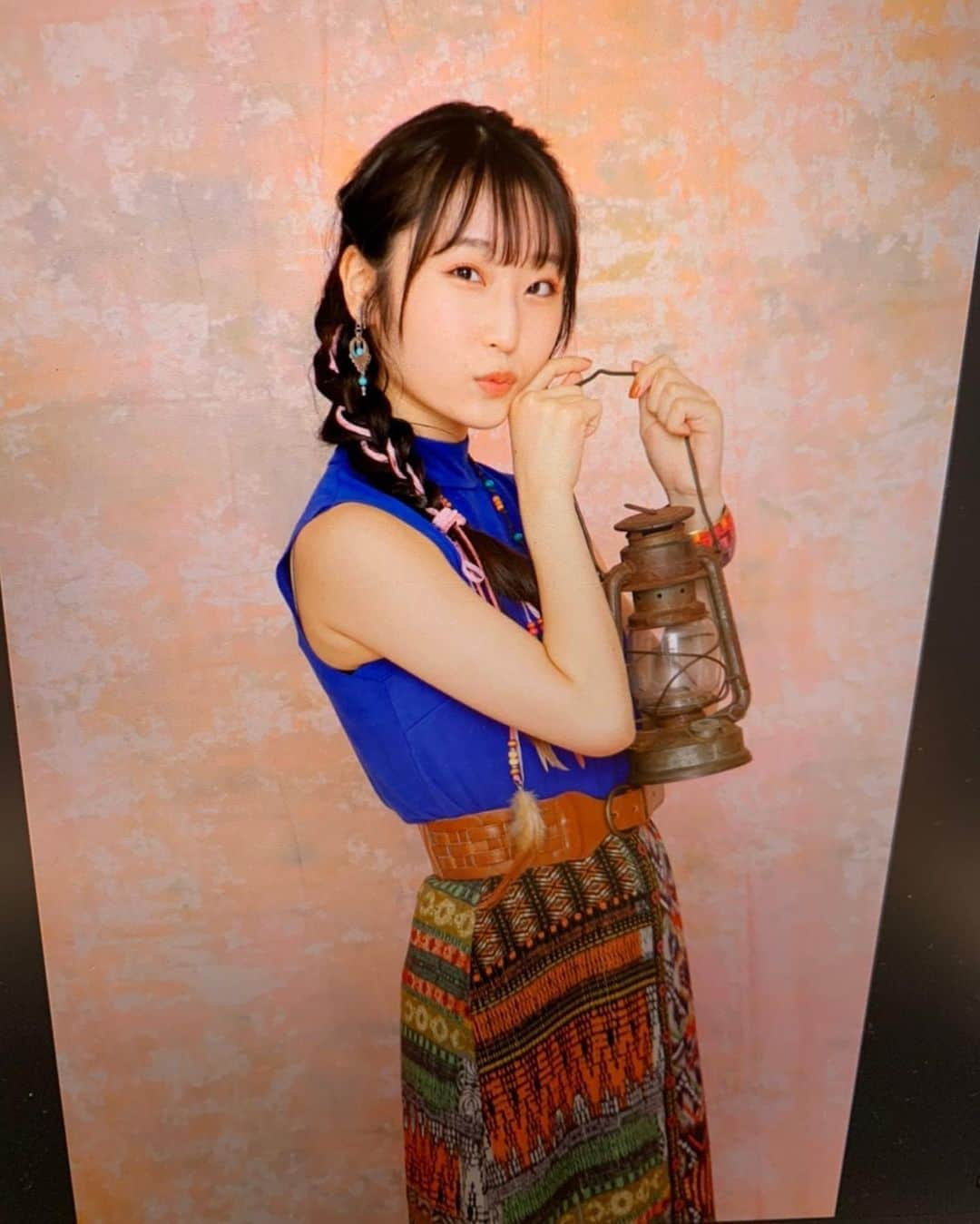 段原瑠々さんのインスタグラム写真 - (段原瑠々Instagram)「秋グッズ🍁  Juice=Juice 2020 AUTUMN グッズ販売スタートしました！ チェックしてみてね😊  #juicejuice #段原瑠々 #オフショット #ヘアアレンジ #リボン #ブルーのお洋服 #珍しいかも」8月25日 14時56分 - ruru_dambara.official