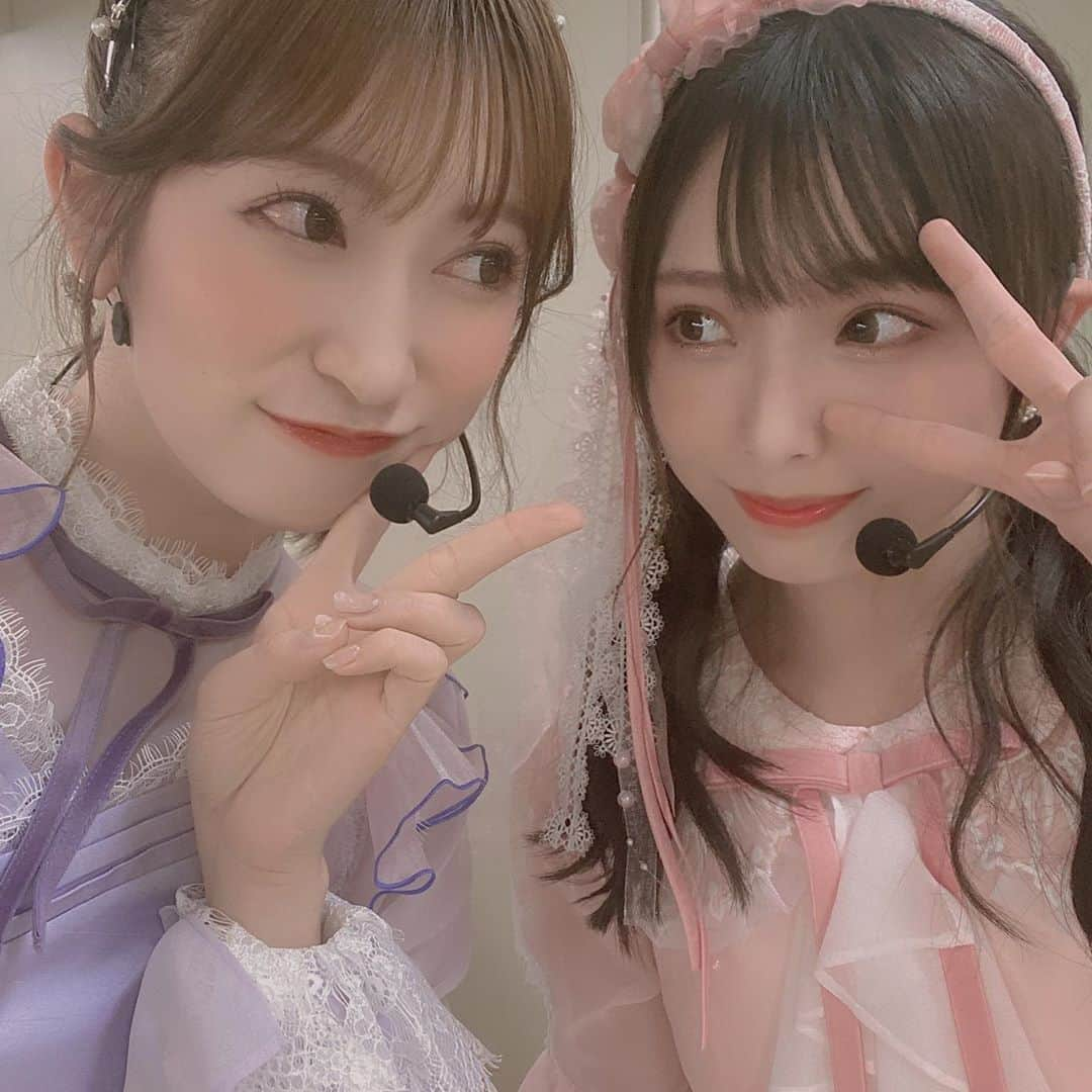 吉田朱里さんのインスタグラム写真 - (吉田朱里Instagram)「#うたコン #生放送 #NMB48 新曲 #だってだってだって 歌わせていただきました！🤍 . ダブルセンターの @ayaka48_yanyan  @cocona_umeyama  . YouTubeにMVあるから 見てくださいねー！！」8月25日 21時33分 - _yoshida_akari