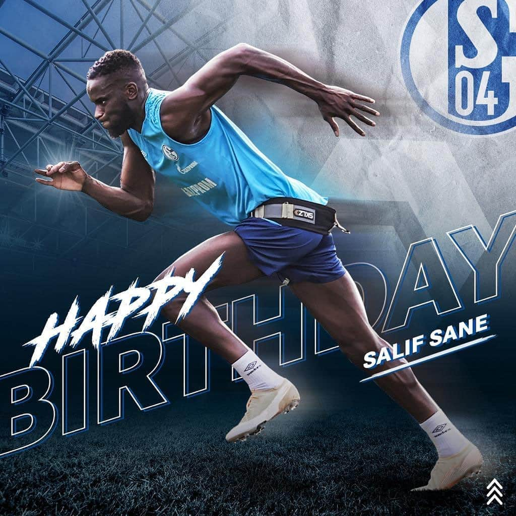 シャルケ04さんのインスタグラム写真 - (シャルケ04Instagram)「Happy Birthday, @doudou_salouf! 🎉🎉🎉🎉 . . #S04 #Schalke #Knappen #Königsblau #HappyBirthday #🔵⚪️ #Salif」8月25日 17時13分 - s04