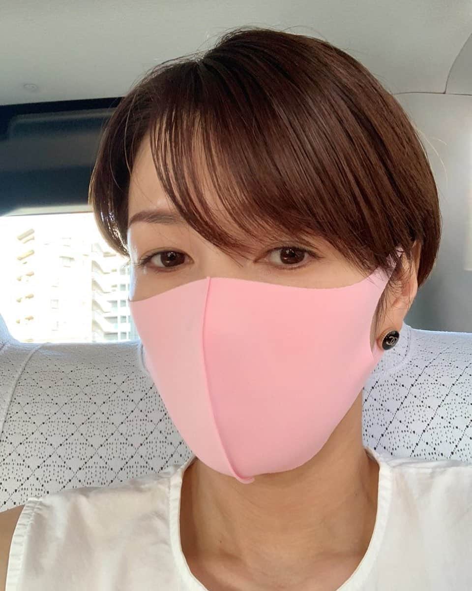 吉瀬美智子さんのインスタグラム写真 - (吉瀬美智子Instagram)「今日はピンクのマスクを使用」8月25日 17時15分 - michikokichise