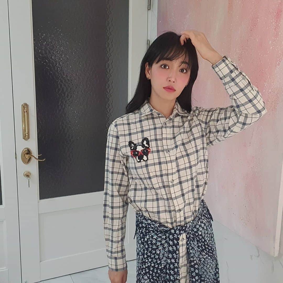 イ・ユリのインスタグラム：「#이유리」