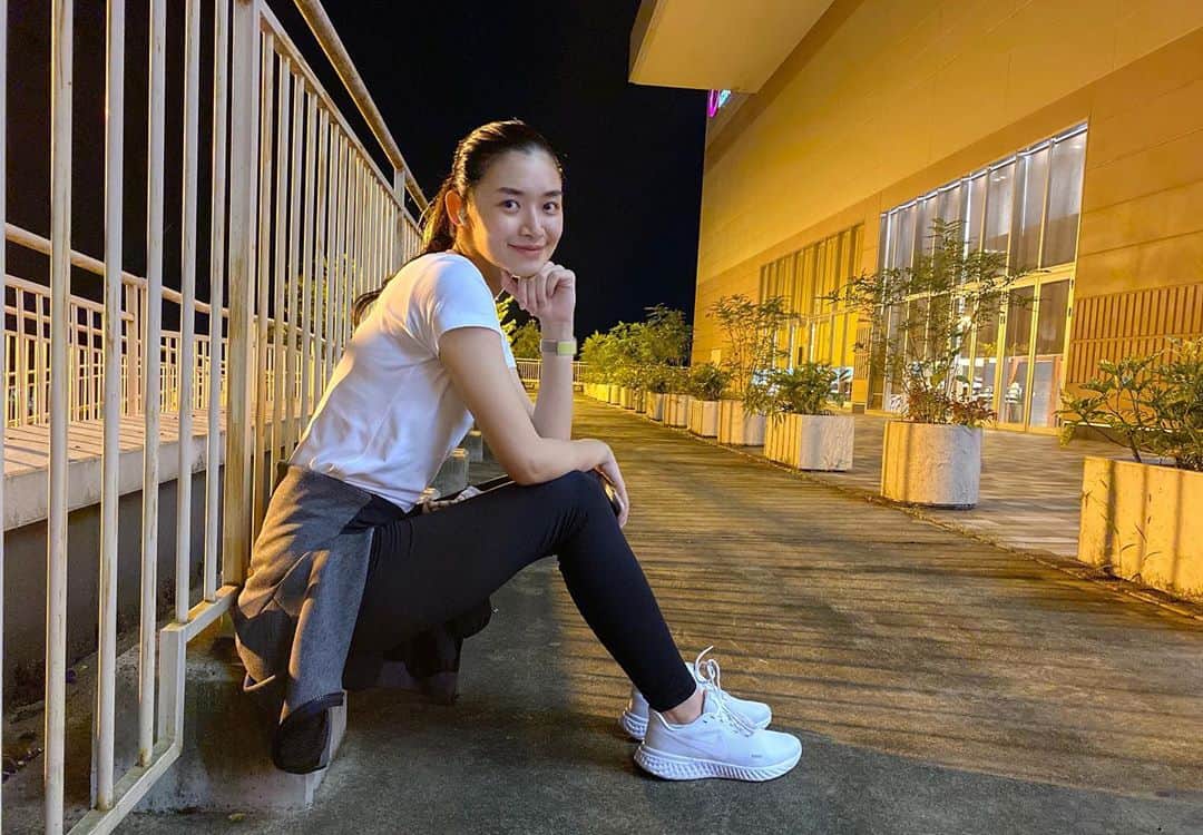 のインスタグラム：「久しぶりのランニング🏃🏽‍♀️🏃🏽‍♀️🏃🏽‍♀️」