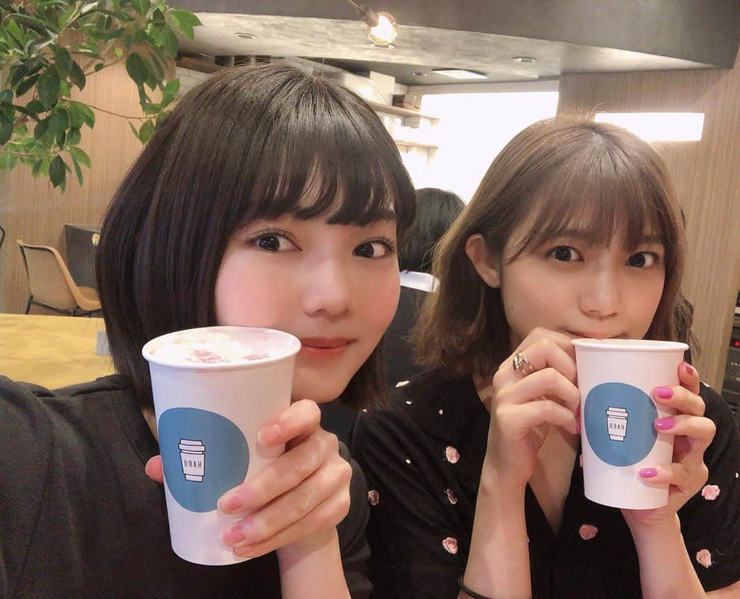 平塚日菜さんのインスタグラム写真 - (平塚日菜Instagram)「.  .  .  田谷ちゃんと🌼  #harucafe  #cafe」8月25日 22時04分 - hiratsukahina