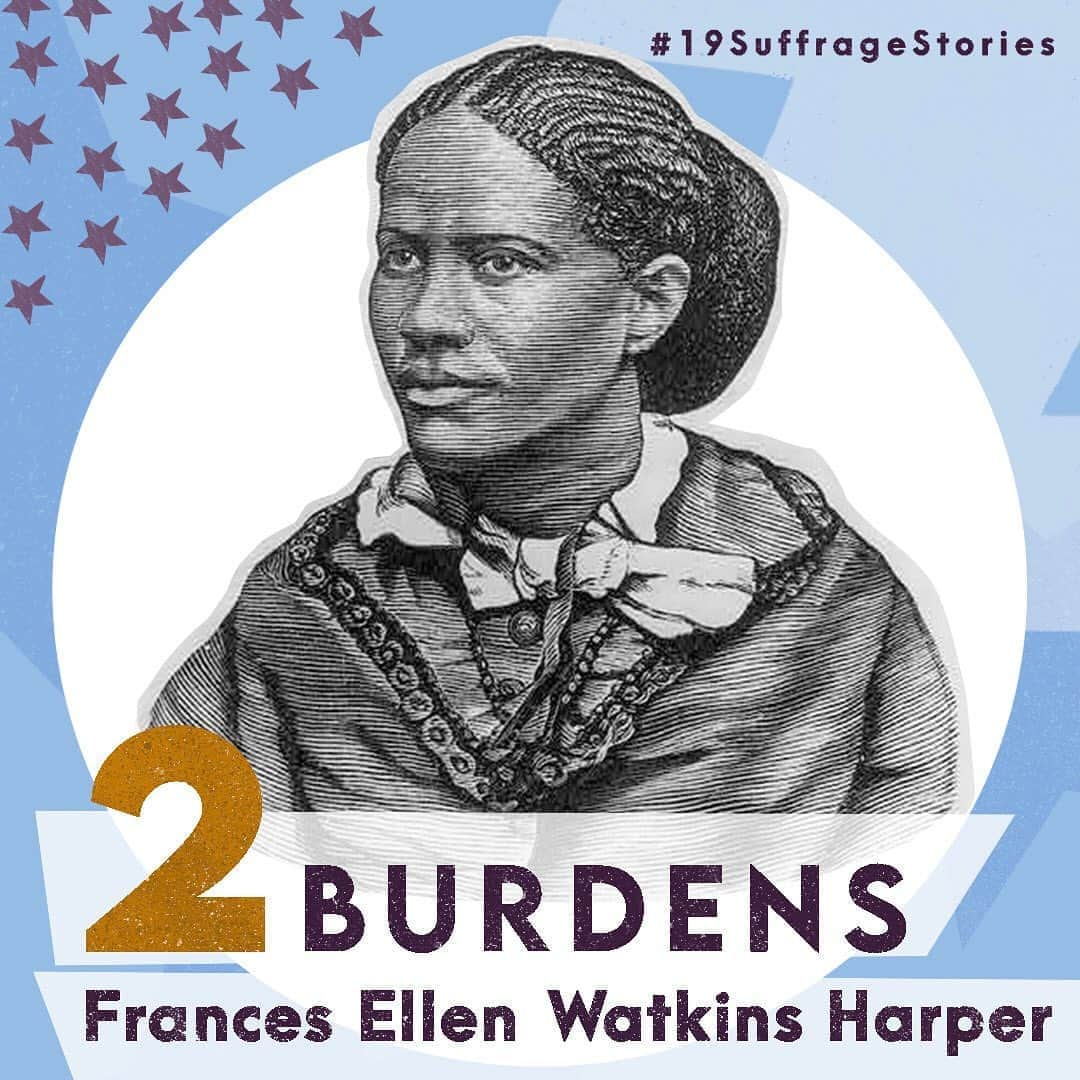 スミソニアン博物館さんのインスタグラム写真 - (スミソニアン博物館Instagram)「African American women faced two burdens in their fight for the vote: sexism and racism. Activist and writer Frances Ellen Watkins Harper exposed racial inequalities of the movement at an 1866 suffrage convention: “You white women speak here of rights. I speak of wrongs.” Harper was born free in Baltimore in 1825. She taught at a school run by abolitionist John Brown and became an active figure in the Underground Railroad. After the abolition of slavery, Harper continued to fight for the rights of African Americans and women. A leader of the Woman’s Christian Temperance Union, she became disillusioned with the group’s lack of commitment to anti-lynching laws. She and other African American suffragists were often excluded from the suffrage conversation by their white counterparts. In 1894, she helped form the National Association of Colored Women. Harper's literary legacy is extensive and entwined with her social and political beliefs, with both poetry and novels that broke barriers. She was one of the first published African American women writers. This portrait of Harper comes from "The Underground Rail Road" by William Still, 1872, in the @librarycongress. 🗳🗳🗳 @librarycongress, @usnatarchives and @smithsonian are bringing you #19SuffrageStories to mark 100 years since the 19th Amendment went into effect. Join us now though August 26 as we count down with 19 stories of women who worked for the vote. #BecauseOfHerStory」8月25日 22時05分 - smithsonian