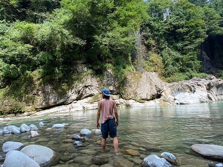 のインスタグラム：「水の綺麗な所に住みたい ダムのない流域の経済を取り戻したい」