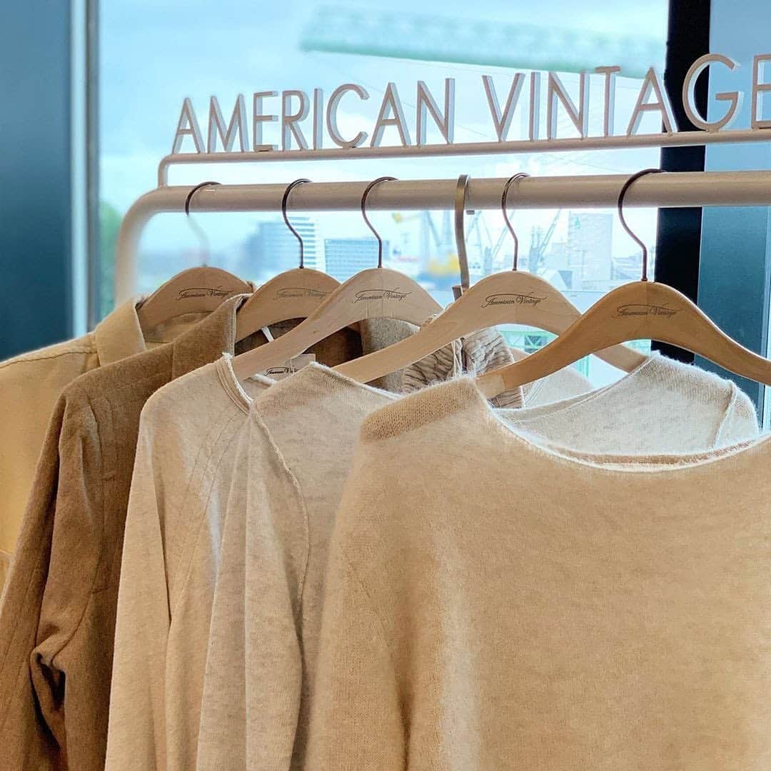 アメリカンビンテージのインスタグラム：「New neutrals 📸 @libertylifestyle.nl #americanvintage #SS20 #womenswear」