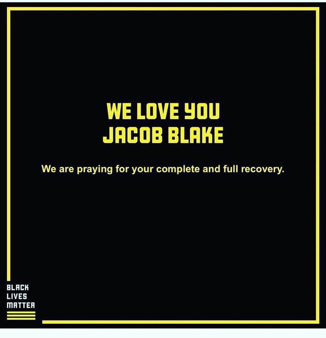 コンスタンス・ジマーさんのインスタグラム写真 - (コンスタンス・ジマーInstagram)「@blklivesmatter #weloveyoujacobblake  We will continue to pray for yours and your family’s recovery! #repost」8月26日 1時17分 - constancezimmer