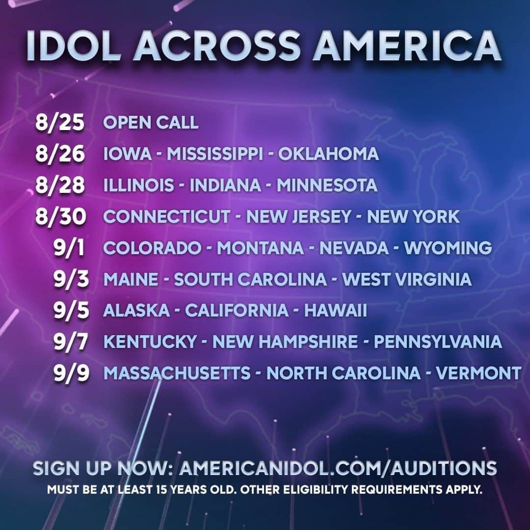American Idolさんのインスタグラム写真 - (American IdolInstagram)「Don’t leave us hanging! 💍🤣 Today’s nationwide OPEN CALL has only a few spots left!  Reserve yours now at AmericanIdol.com/Auditions if you think you're the hidden gem we've been searching for... 💎   #TheNextIdol #IdolAcrossAmerica #AmericanIdol」8月26日 2時02分 - americanidol