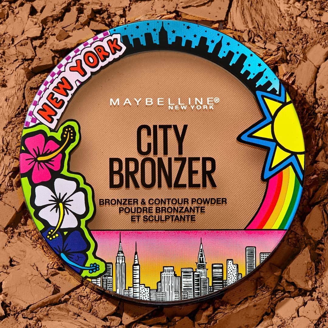 Maybelline New Yorkさんのインスタグラム写真 - (Maybelline New YorkInstagram)「Can’t make it to the beach? Fake a summer glow with this #maybellinexbyjordana #citybronzer. It blends into skin for a sun-kissed look and smells like summer! ☀️Available now only in stores.」8月26日 2時40分 - maybelline