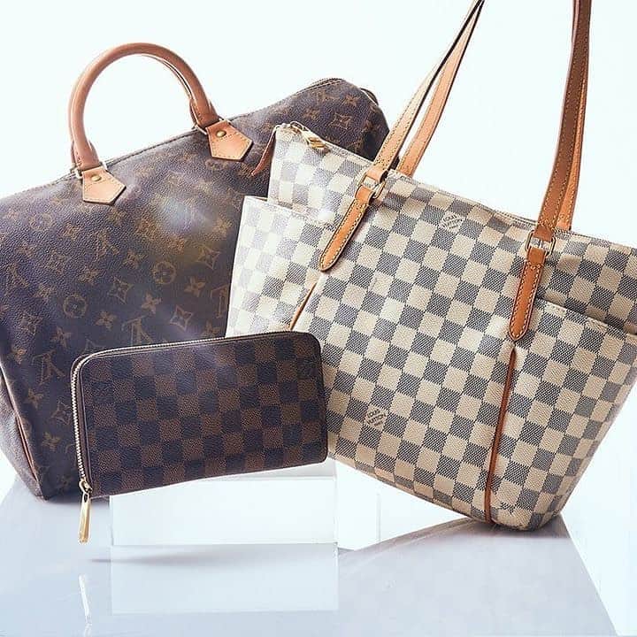 GILTのインスタグラム：「Complete your collection: The #LouisVuitton Speedy and more vintage icons are here. Link in bio.」