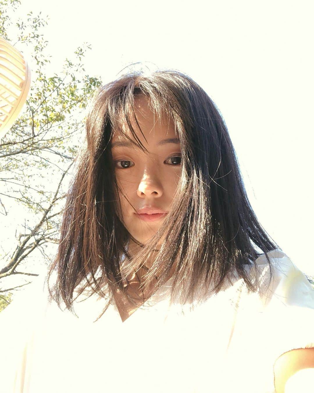 中山来未のインスタグラム：「鬼暑撮影👹」