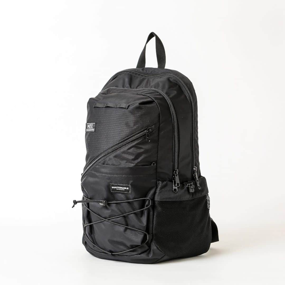 MEI(メイ) のインスタグラム：「MEI SUSTAINABLE PRODUCTS  MEI-000-208004 SUSTAINABLE PICO PACK ¥11,800＋TAX  #mei #meibag #mei_bag #メイ #メイバッグ #recyclednylon #リサイクルナイロン #sustainable #サスティナブル #backpack #バックパック #outdoor #アウトドア」